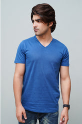 Blue Plain T-Shirt