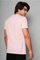Light Pink Plain T-Shirt
