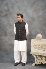 BROWN PLAIN WAISTCOAT