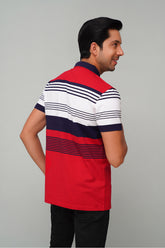 Multi Stripe Polo Shirt