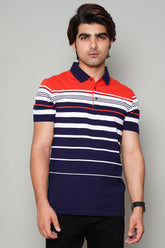 Multi Stripe Polo Shirt