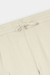 OFF-WHITE TERRY 5 POCKET CROSS CARGO SHORT