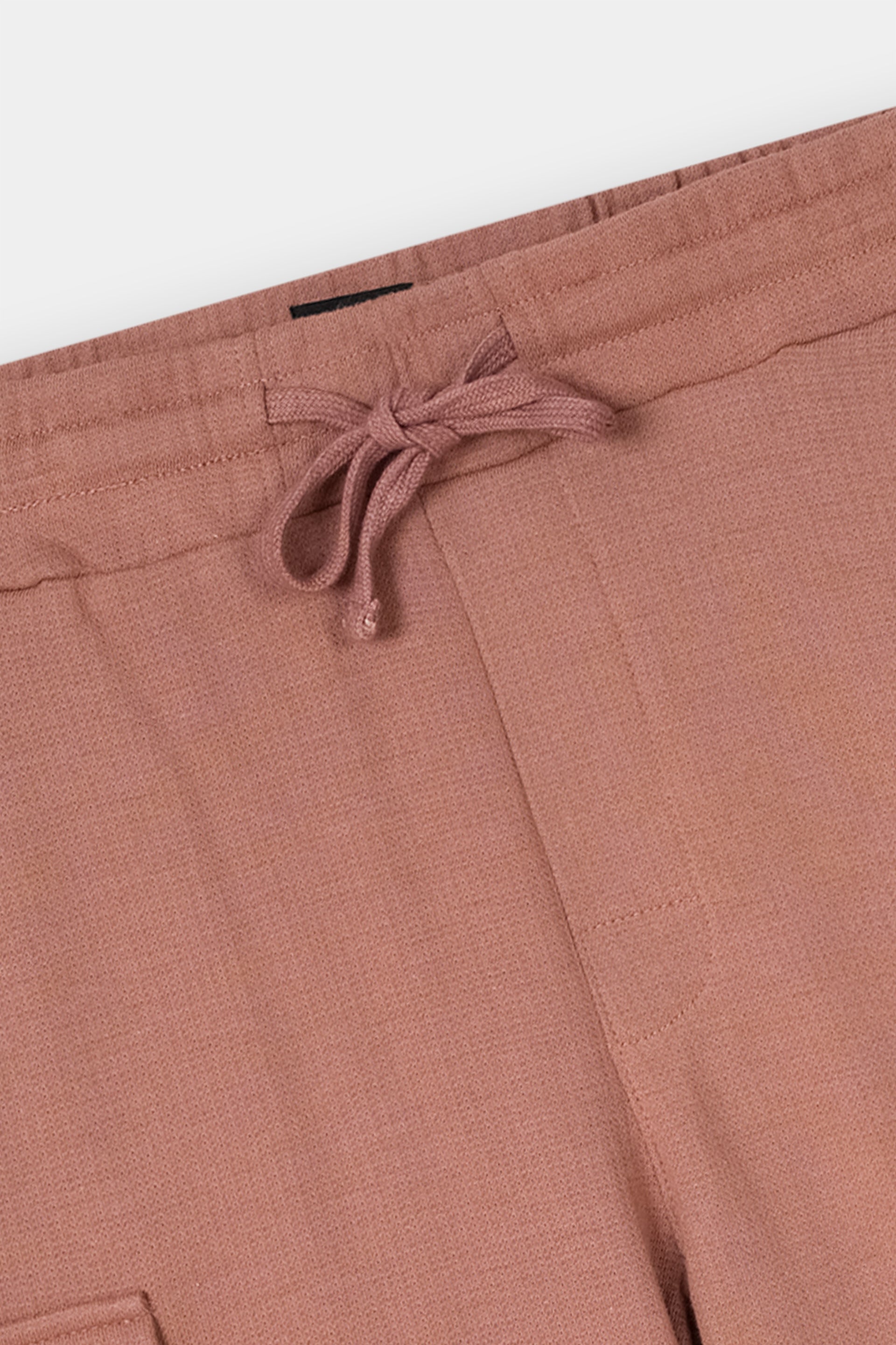 RUST TERRY 5 POCKET CROSS CARGO SHORT