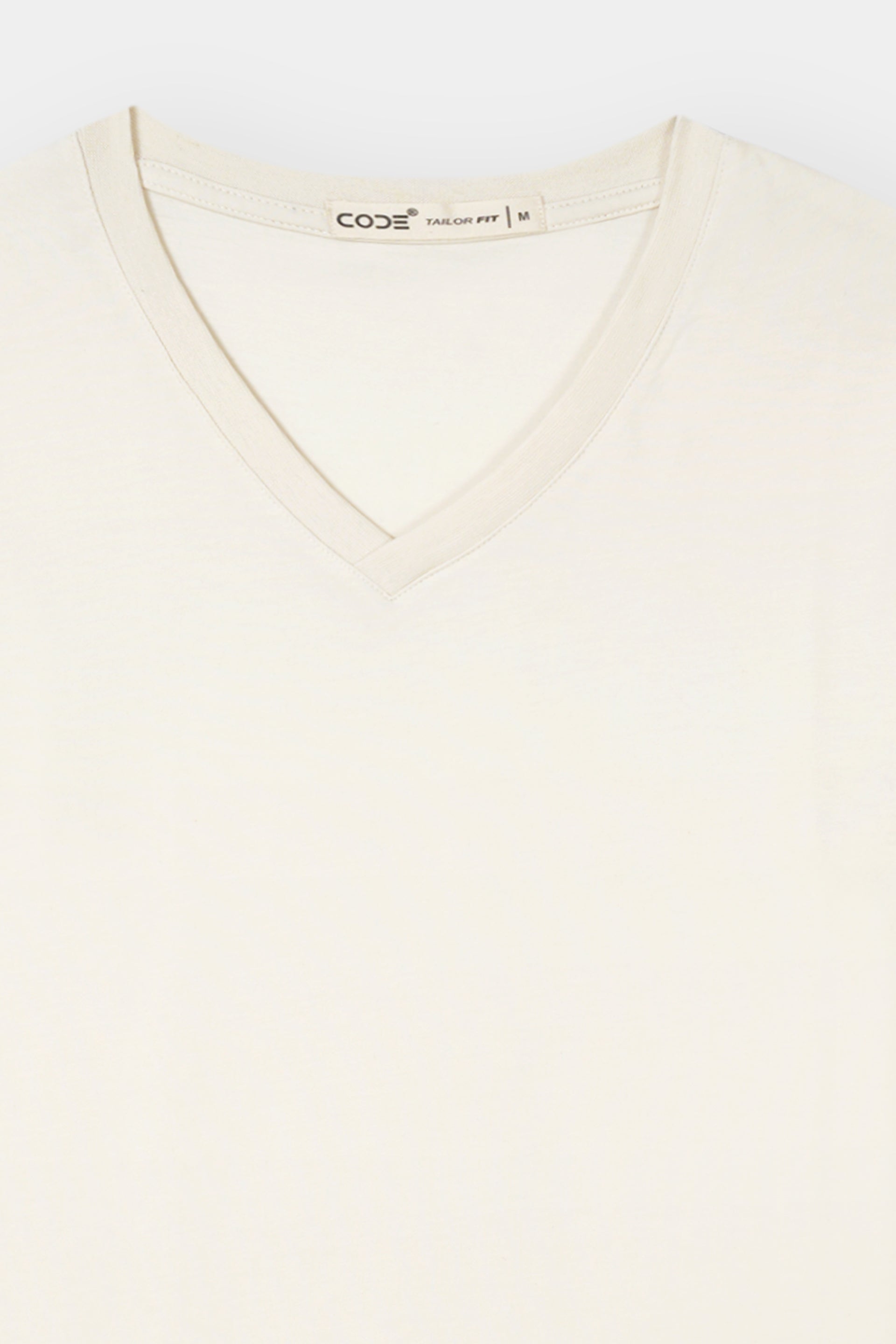 Off White Plain T-Shirt