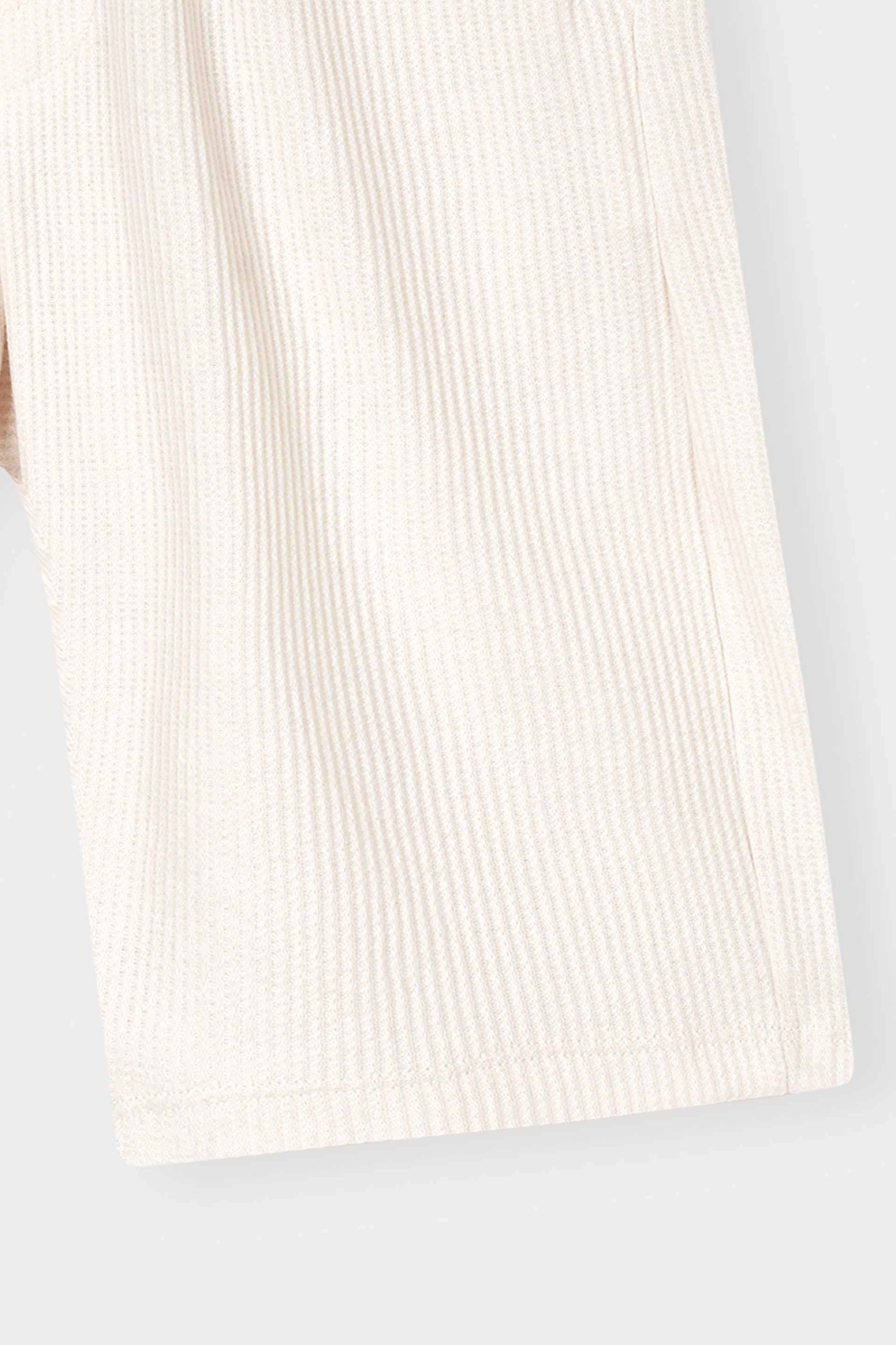 CAREEM WAFFLE KNIT CROSS POCKET SHORT
