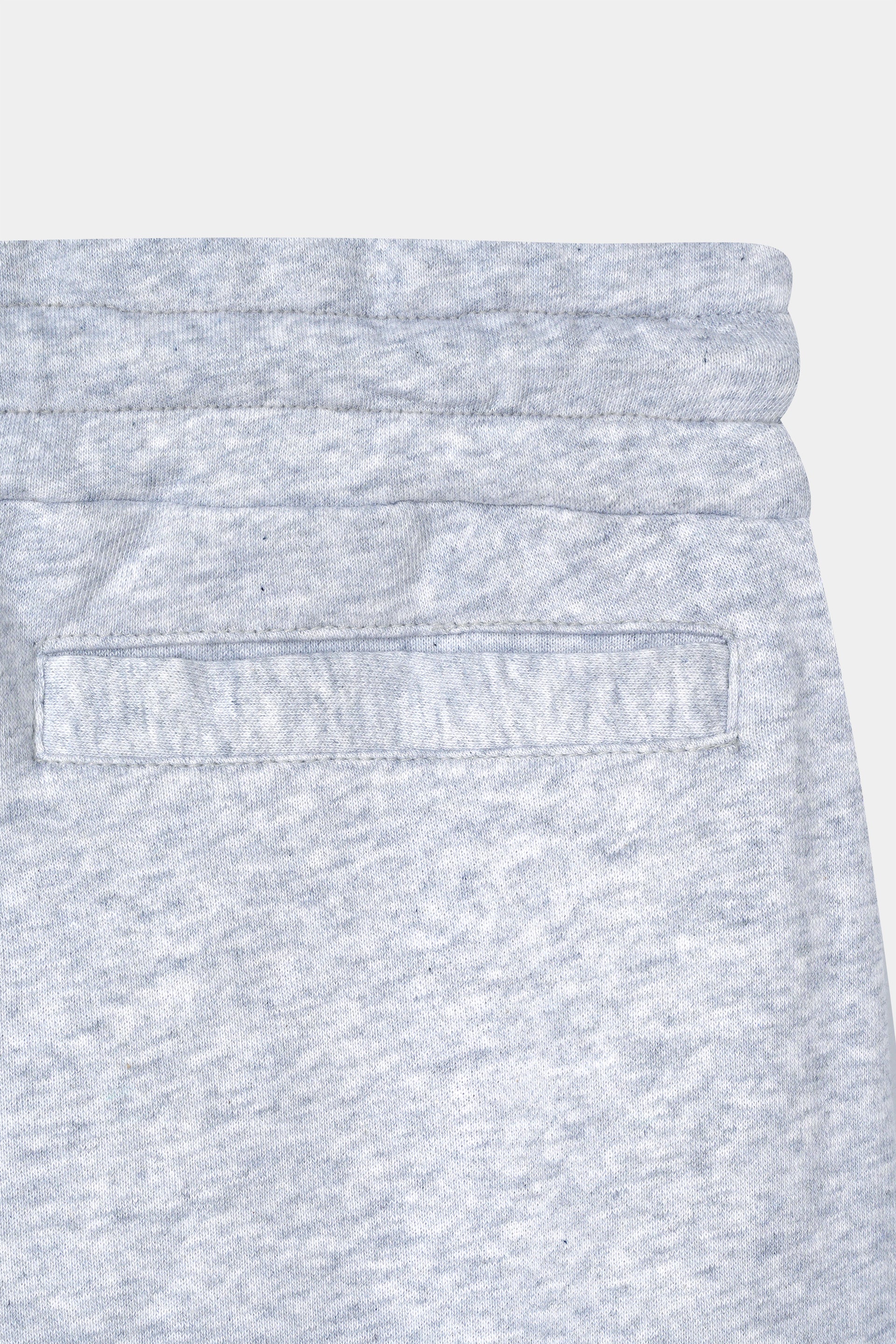 GRAY TERRY 5 POCKET ZIP CARGO SHORT