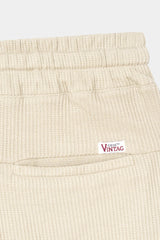 OFF-WHITE WAFFLE KNIT CROSS POCKET SHORT