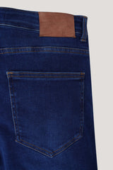 Dark Blue Denim Jeans