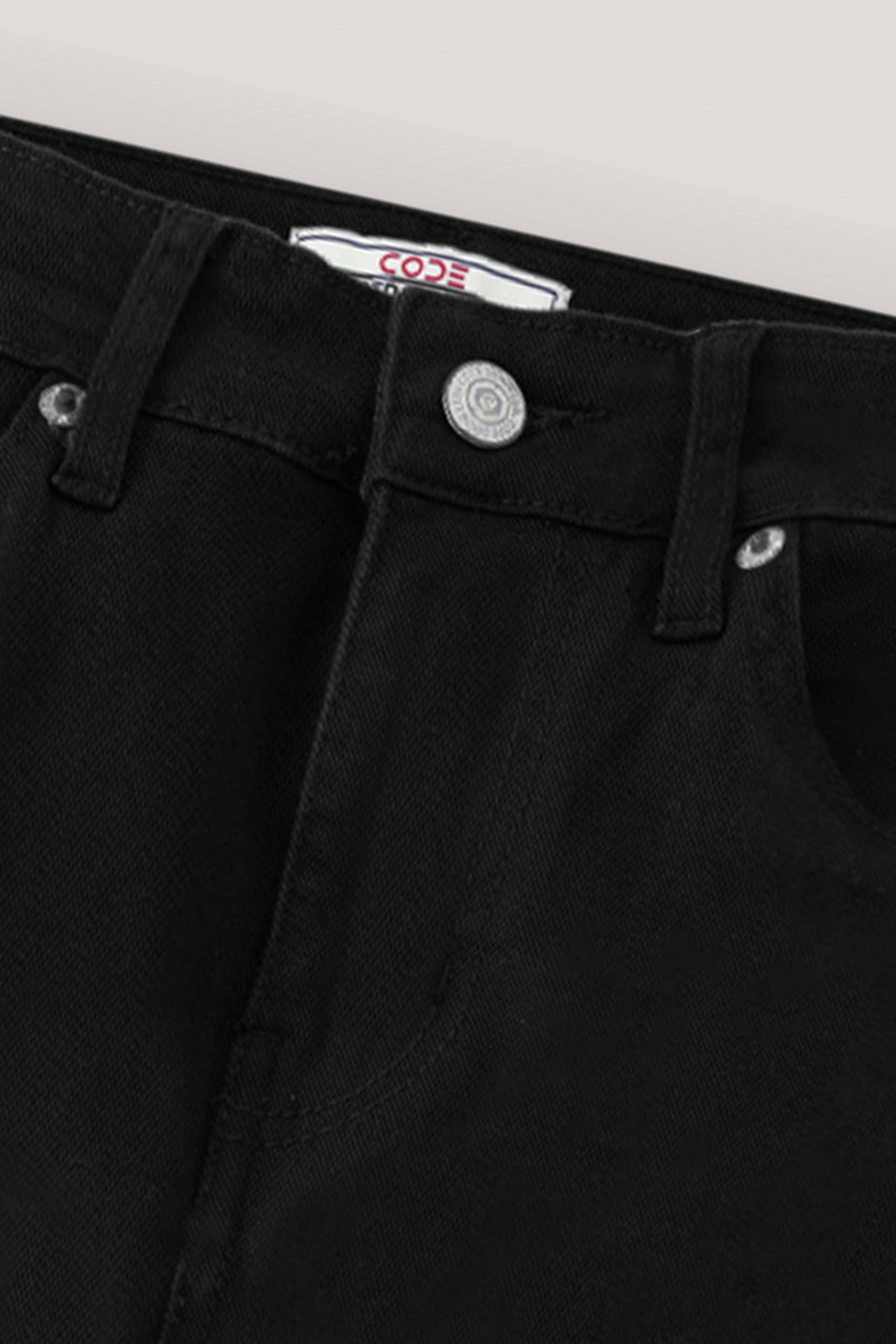 BLACK DENIM CHINO