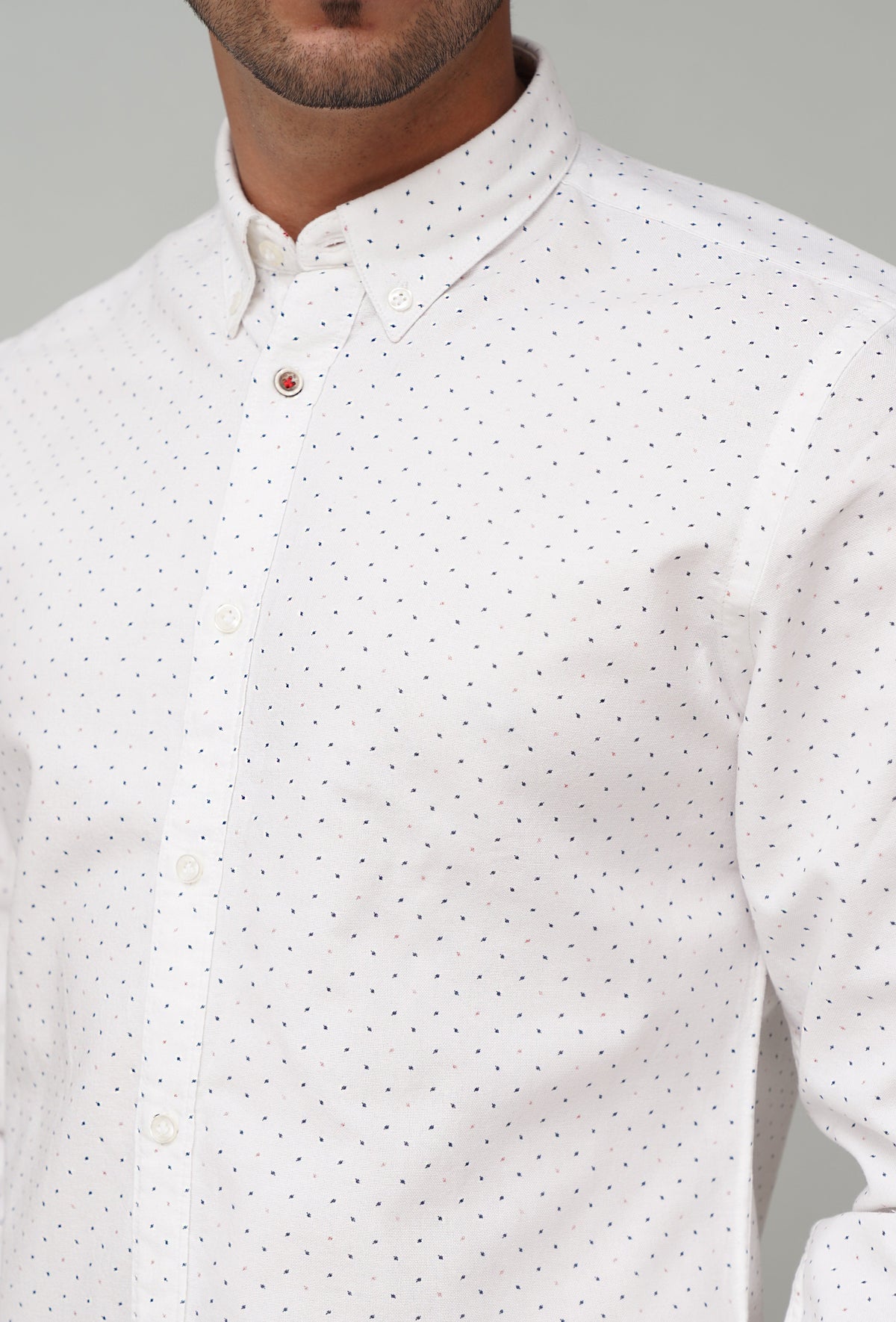 SKY BUTTON DOWN CASUAL SHIRT