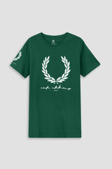Dark Green Graphic T-Shirt