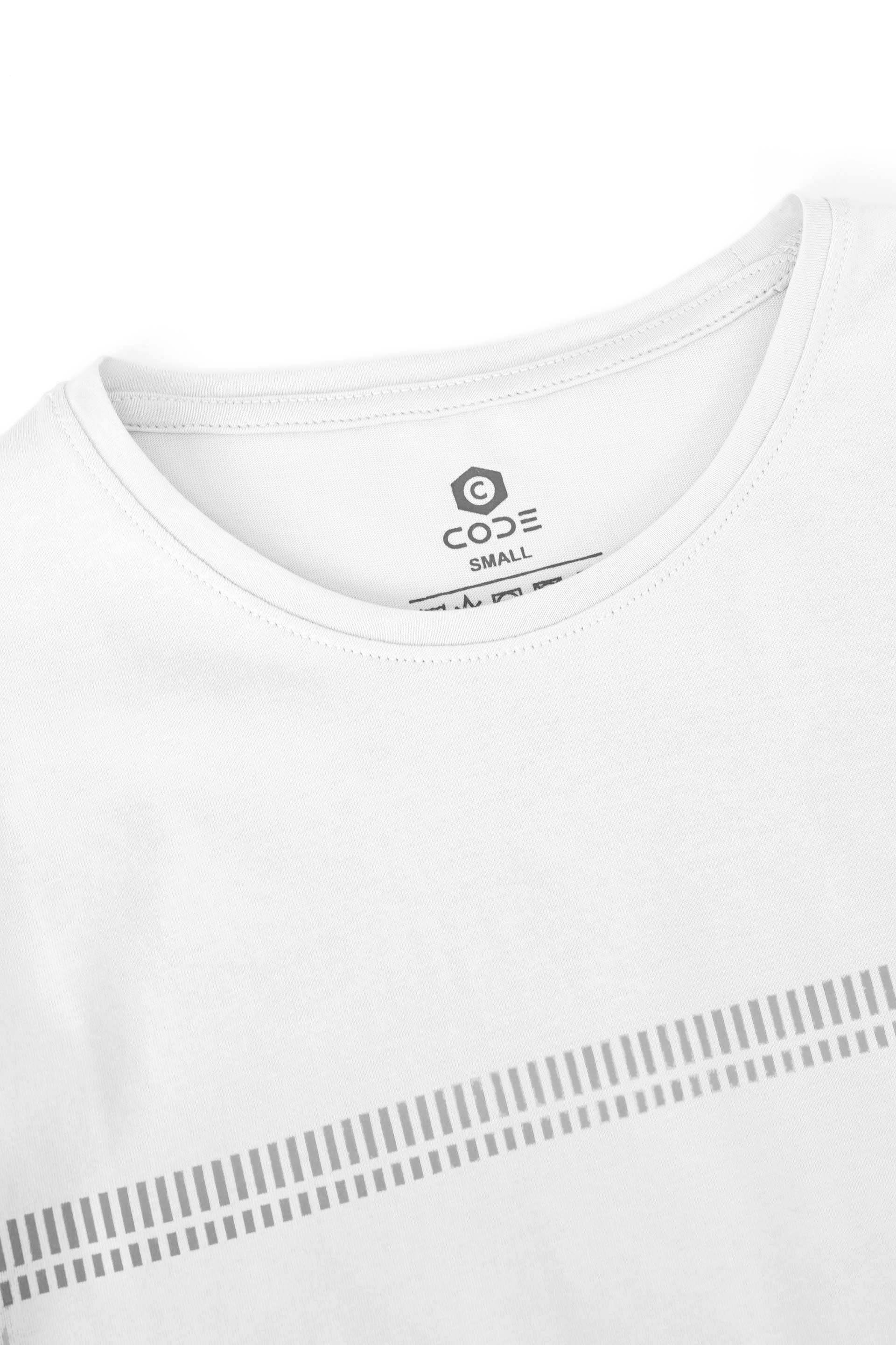 White Reflector T-Shirt