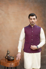 MAHROON WAISTCOAT