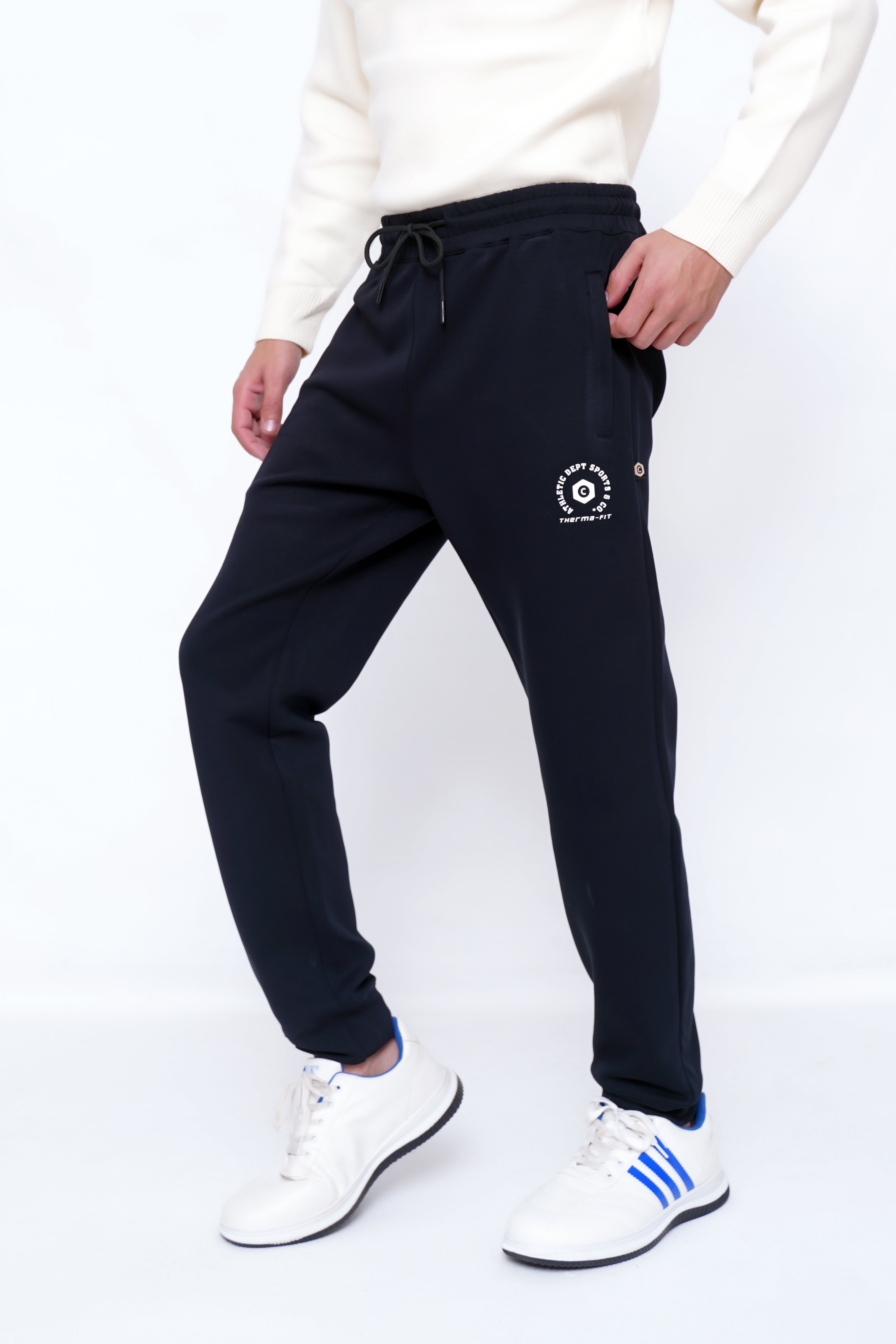 BLACK CODE THERMA FIT TAPERED FITNESS TROUSER