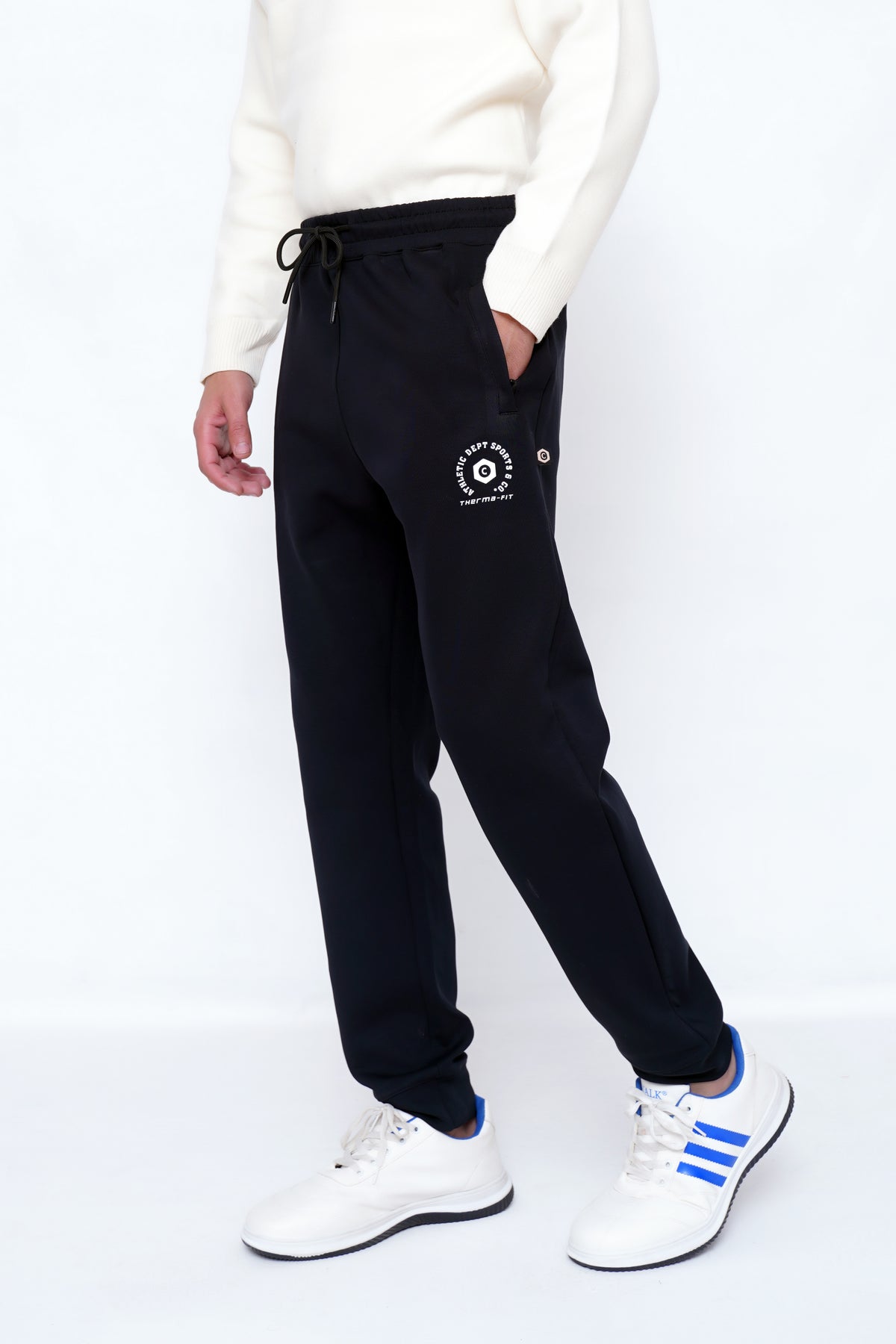 BLACK CODE THERMA FIT TAPERED FITNESS TROUSER