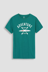 Teal Graphic T-Shirt