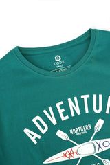 Teal Graphic T-Shirt