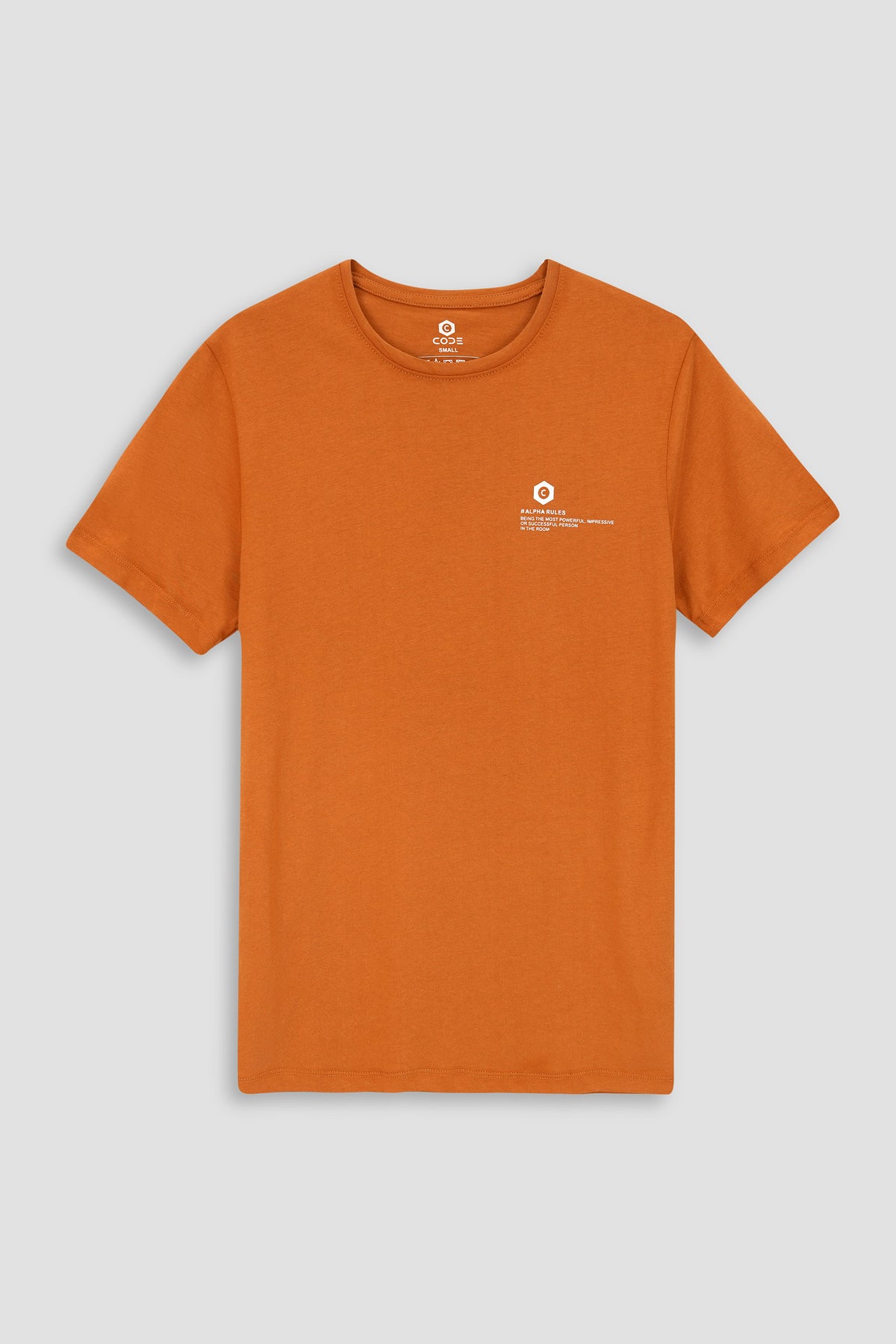 Rust Printed T-Shirt
