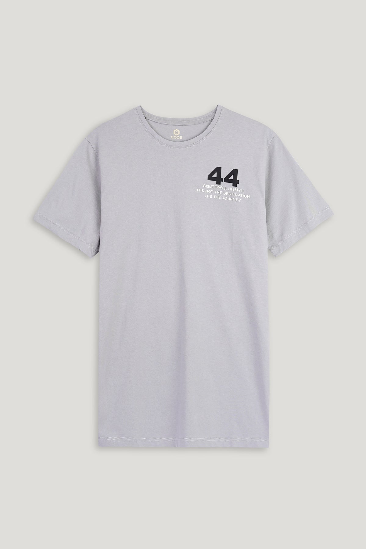 Grey Graphic Printed T-Shirt