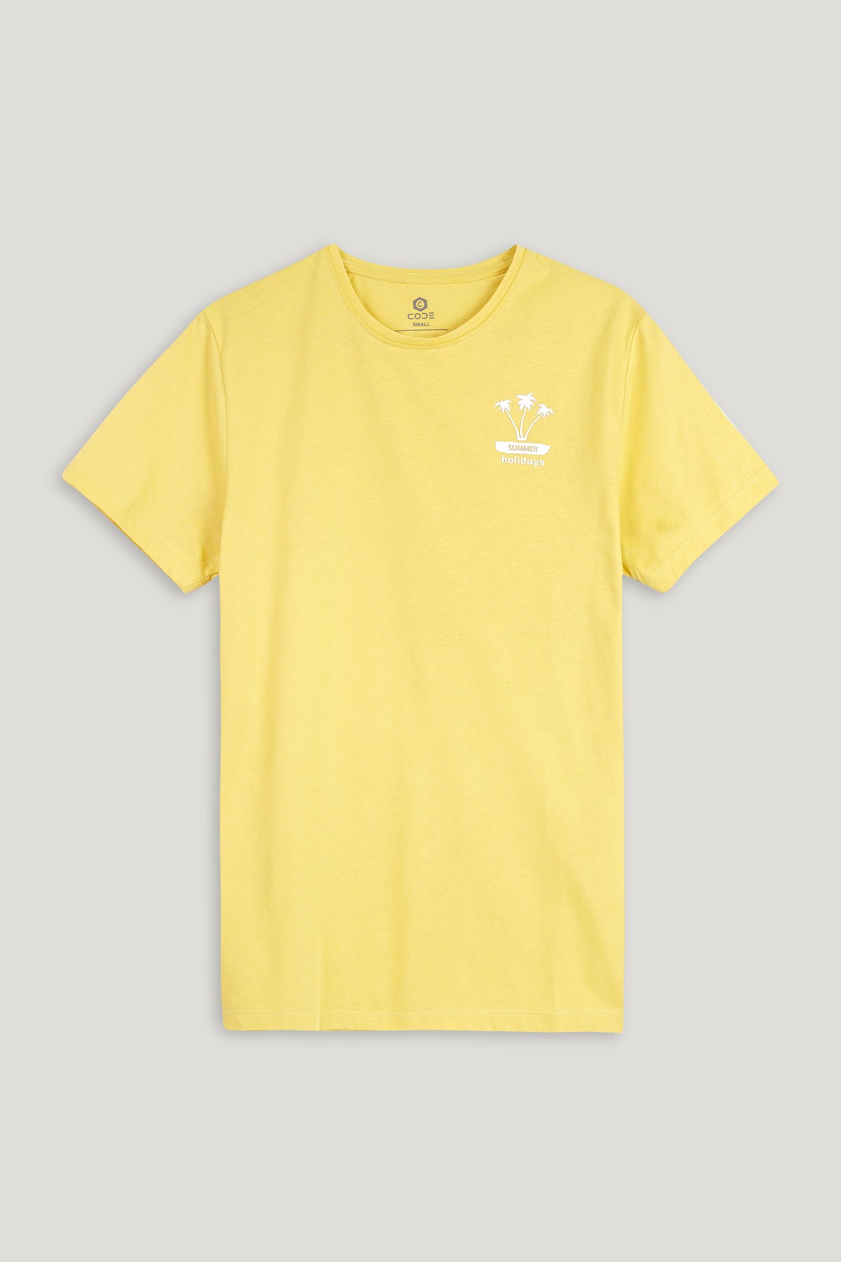 Energy Yellow Graphic Printed T-Shirt