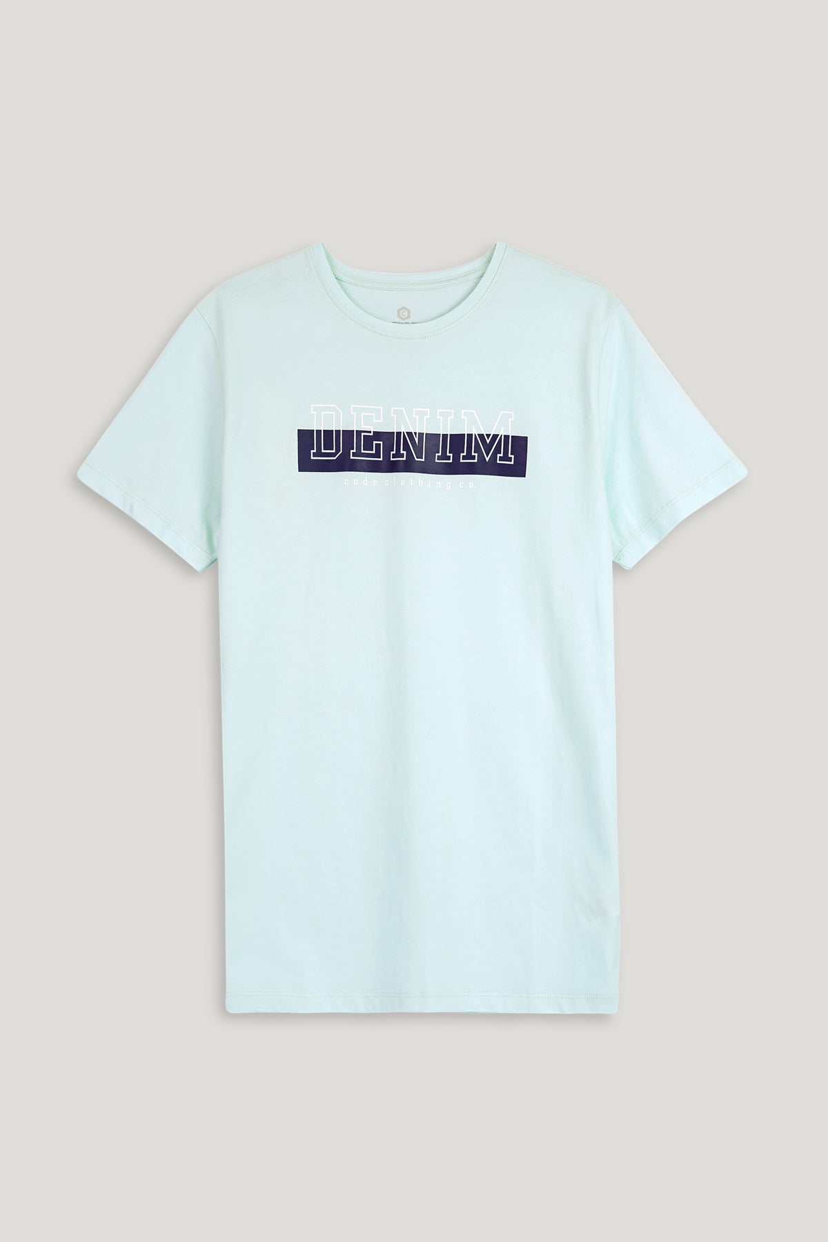 Sky Blue Graphic Printed T-Shirt