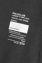 POLO CLUB BLACK GRAPHIC T-SHIRT