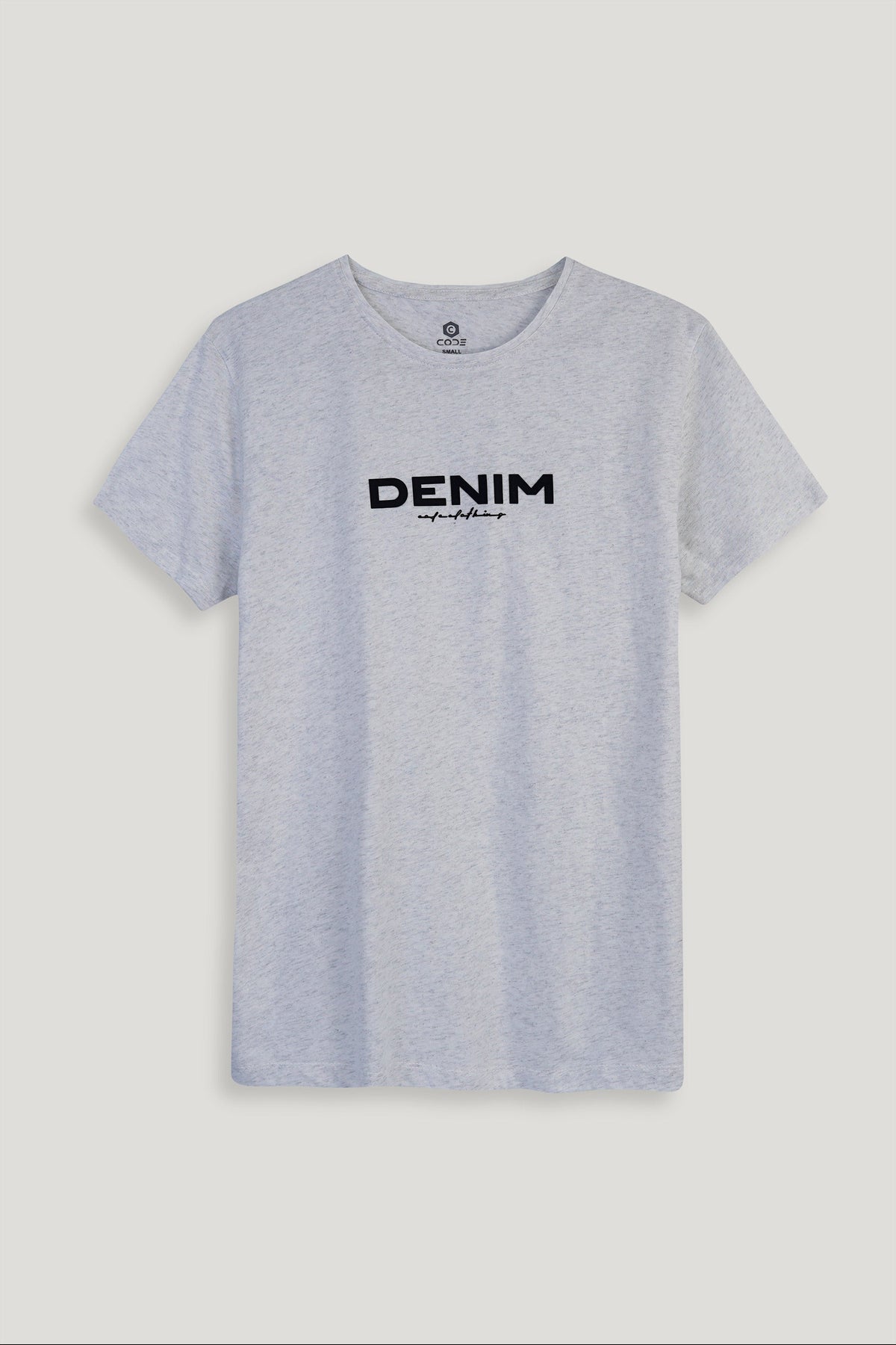 DENIM GREY GRAPHIC T-SHIRT