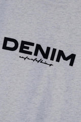 DENIM GREY GRAPHIC T-SHIRT