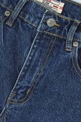 Mid Blue Denim Jeans Tailor Fit