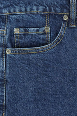 Mid Blue Denim Jeans Tailor Fit