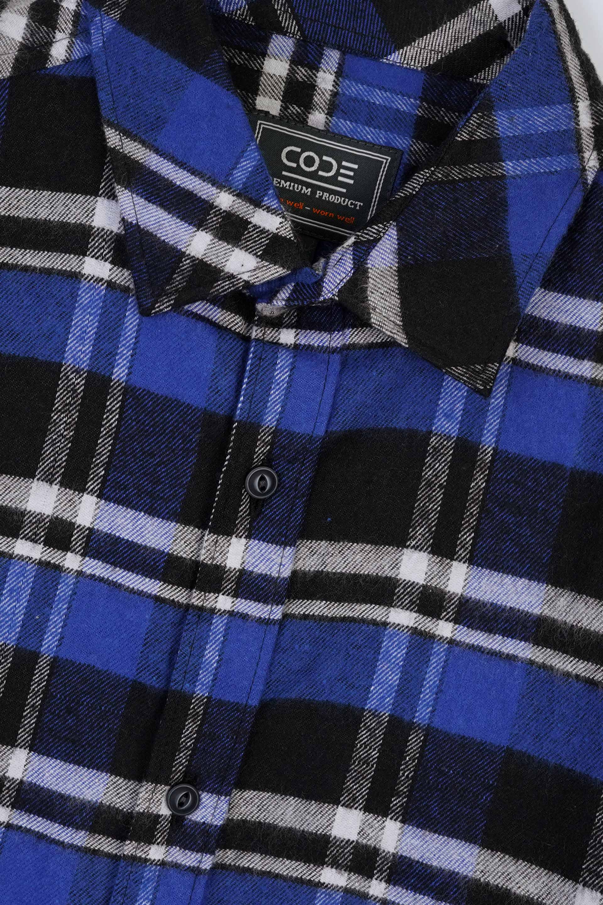 MULTI CHECK WINTER CASUAL SHIRT