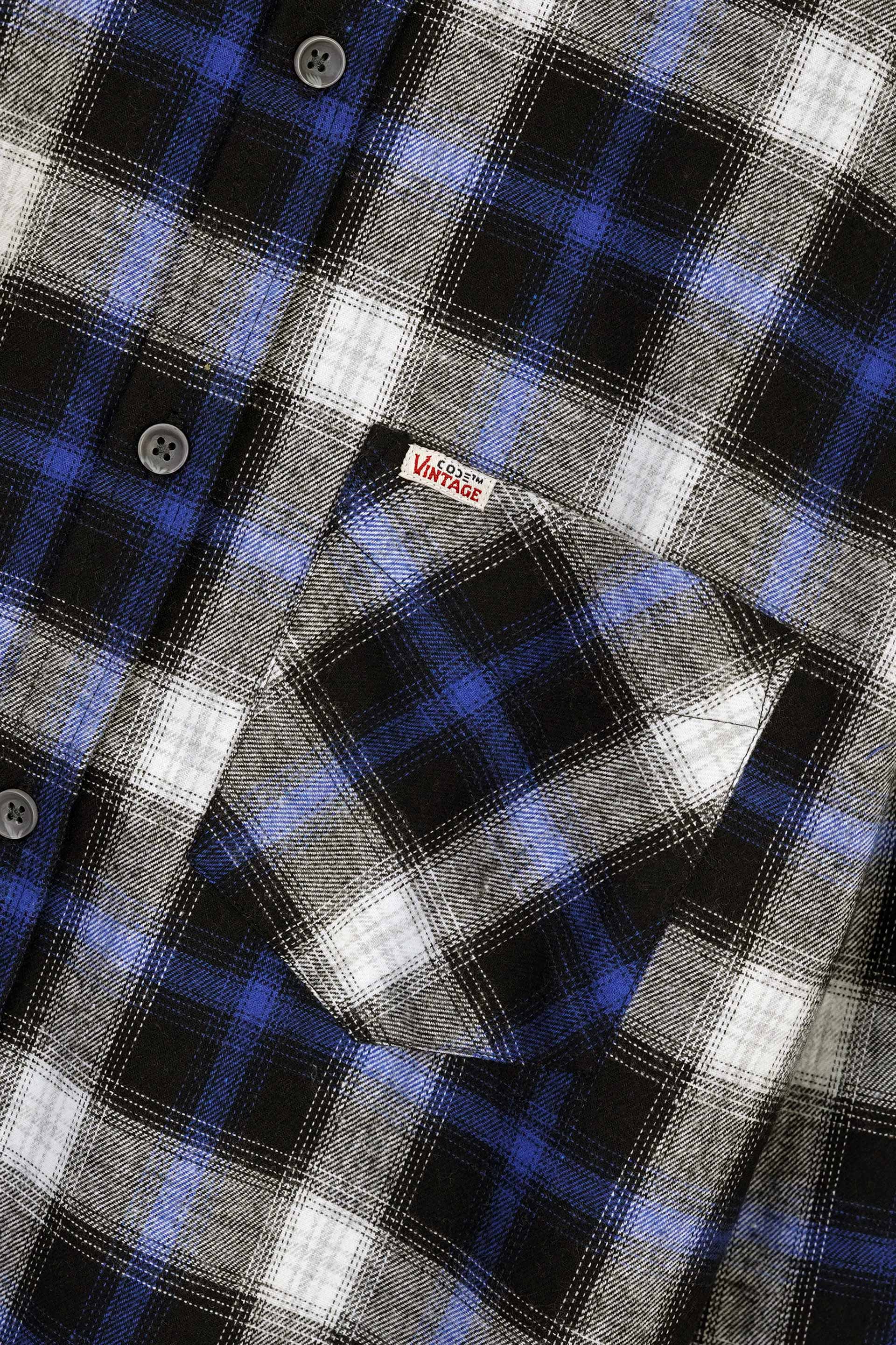 BLACK CHECK WINTER CASUAL SHIRT