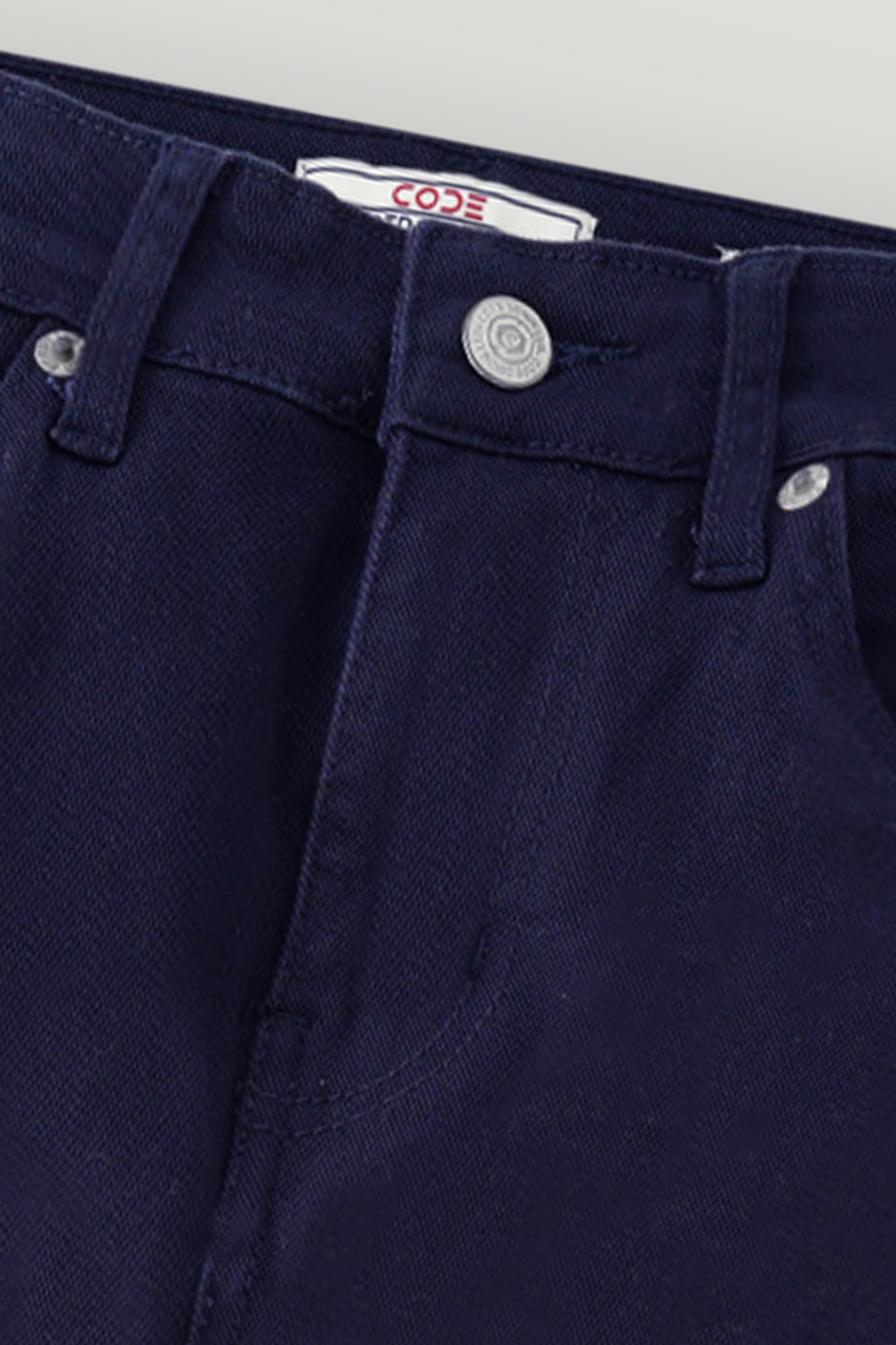 Navy Denim Chino