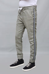 Green Check Casual Trouser