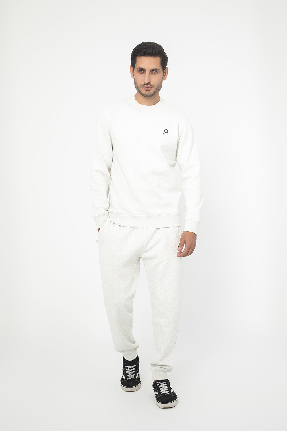 OFF WHITE REGULAR-FIT WINTER TRACKSUIT