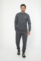 CHARCOAL REGULAR-FIT WINTER TRACKSUIT