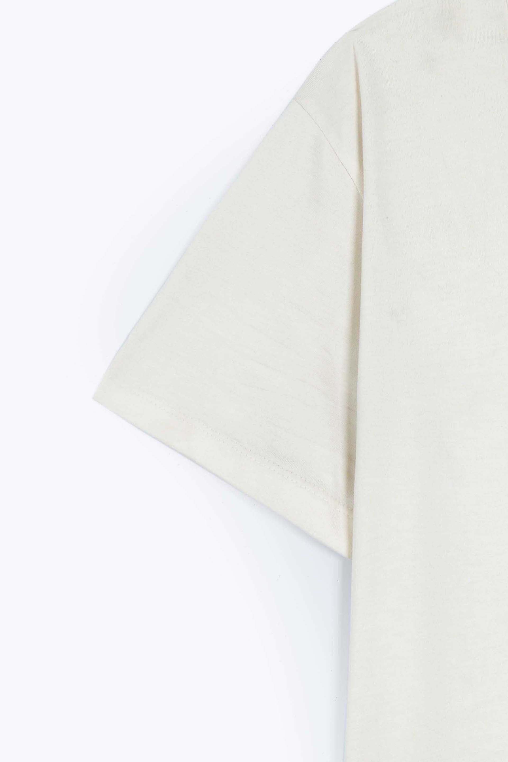 Off White Plain T-Shirt