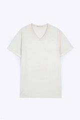 Off White Plain T-Shirt
